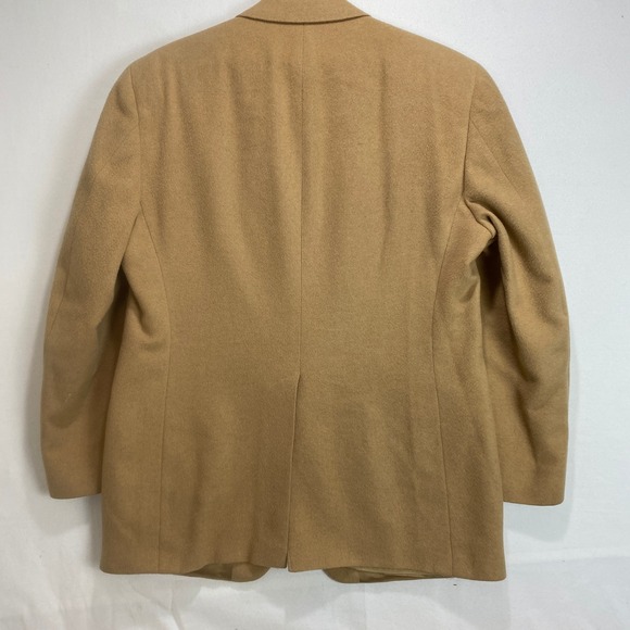 Bill Blass Mens Camel Hair Blazer Sport Coat 100% Camel Hair Brown Made in USA - Picture 12 of 12